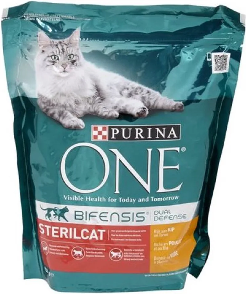 2x Purina One - Sterilcat - Bifensis - Kattenvoer met Kip - 800g de Purina ONE – photo produit