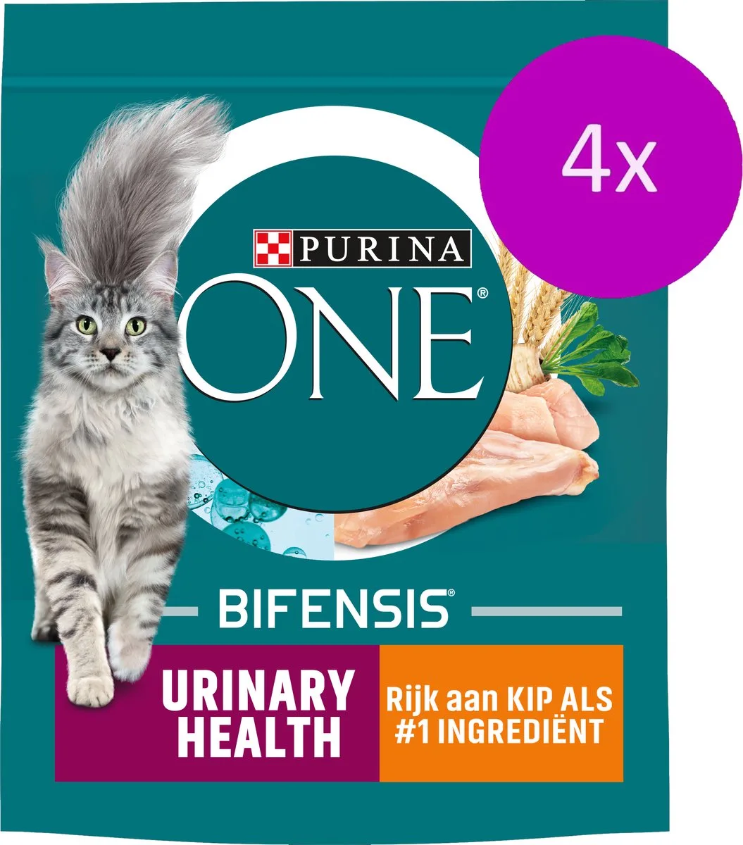 4x Purina ONE Urinary Care Kip 800 gr van Purina ONE – productfoto