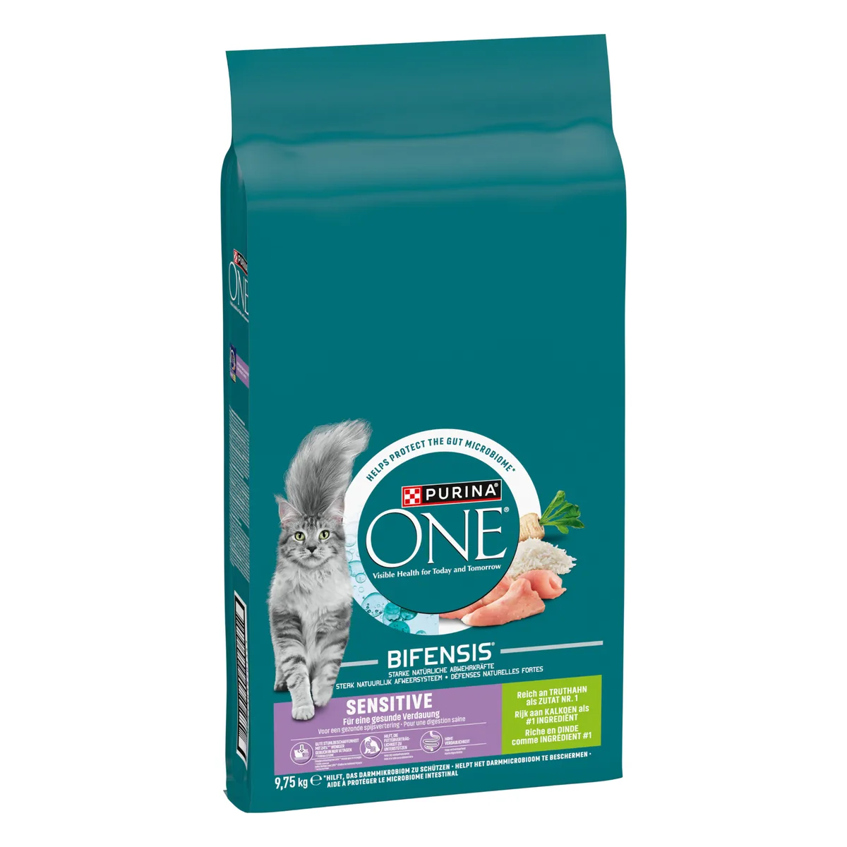 9,75kg Sensitive Purina ONE Kattenvoer by Purina ONE – product photo