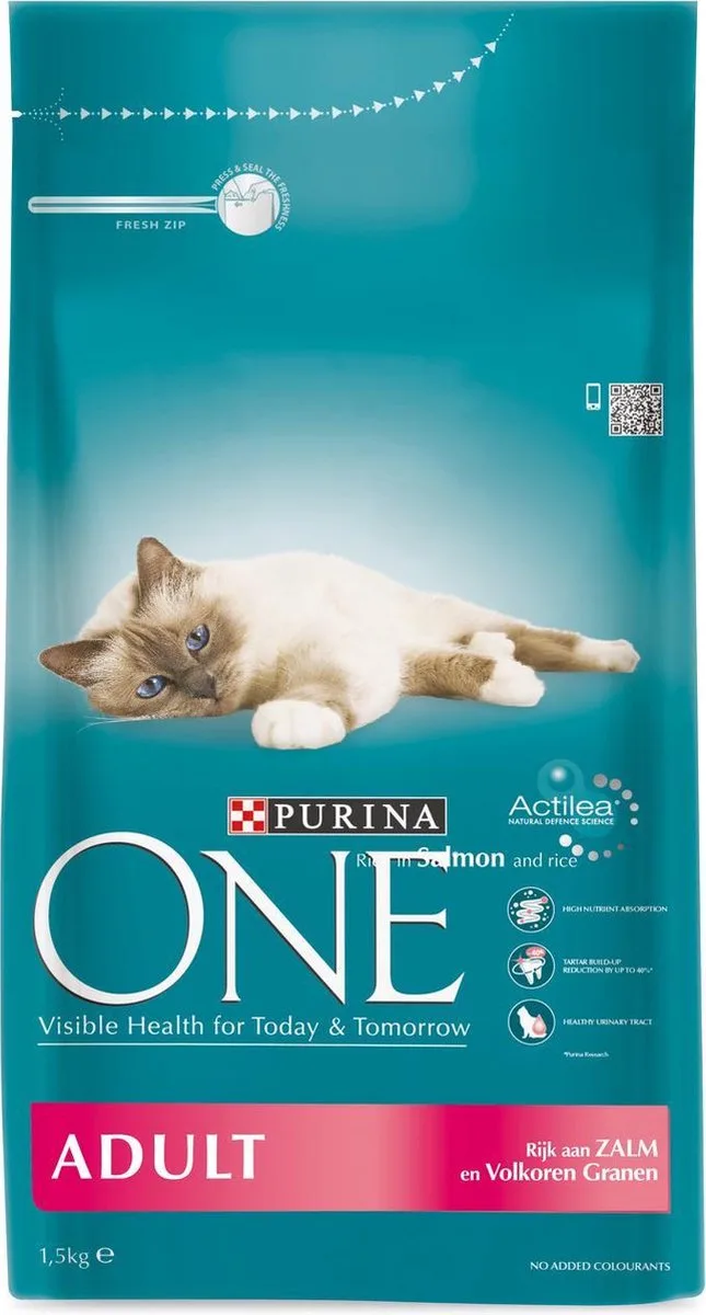 Adult Rijk aan Zalm - 1,5kg von Purina ONE – Produktfoto