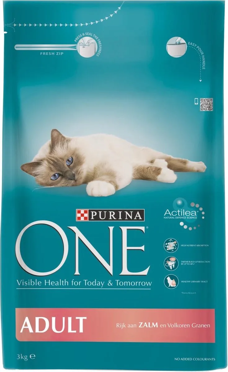 Adult Rijk aan Zalm - 3kg von Purina ONE – Produktfoto