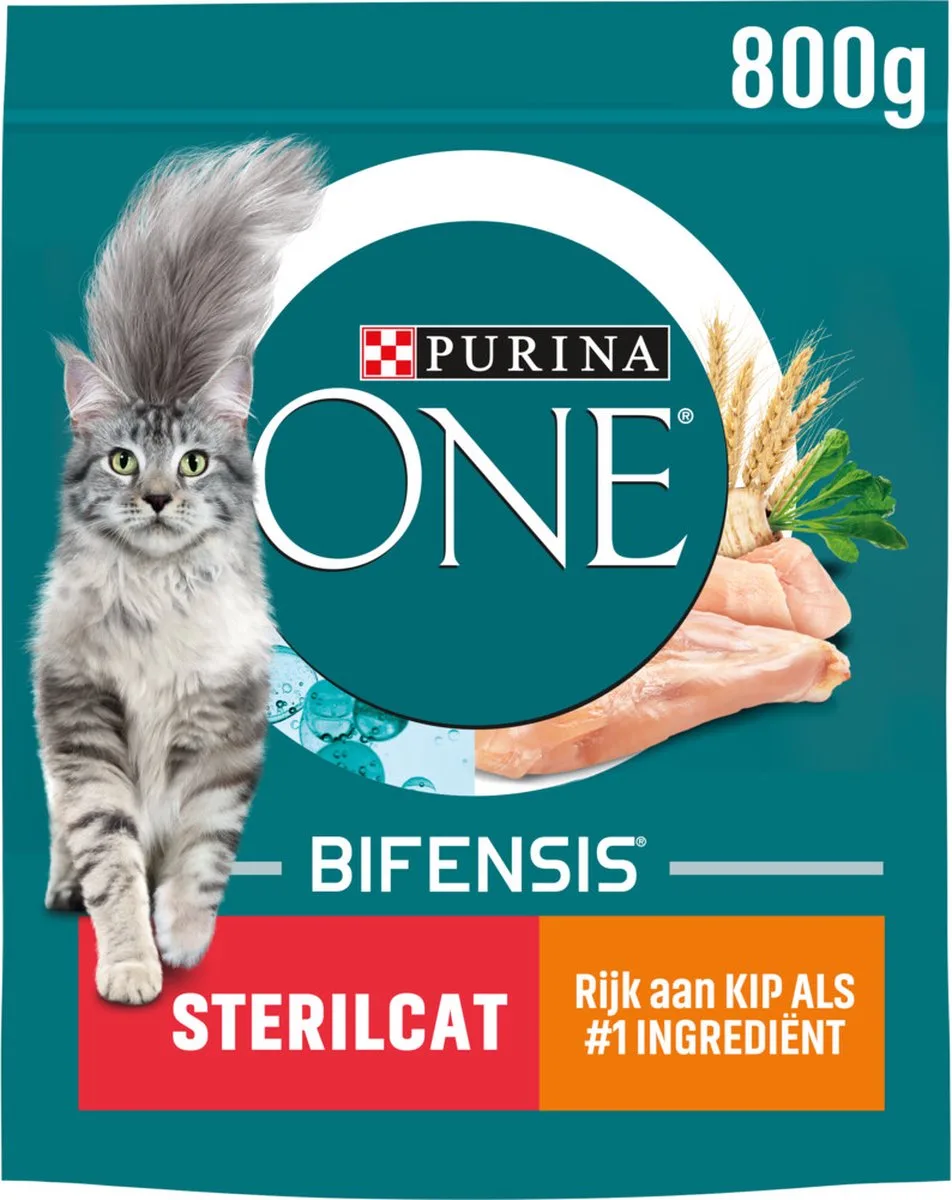 Adult Sterilcat Kip - Tarwe 800 gr von Purina ONE – Produktfoto