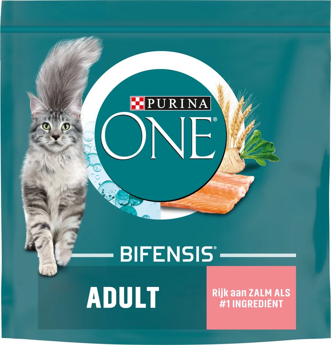 Adult Zalm - Volkoren Granen 800 gr by Purina ONE – product photo