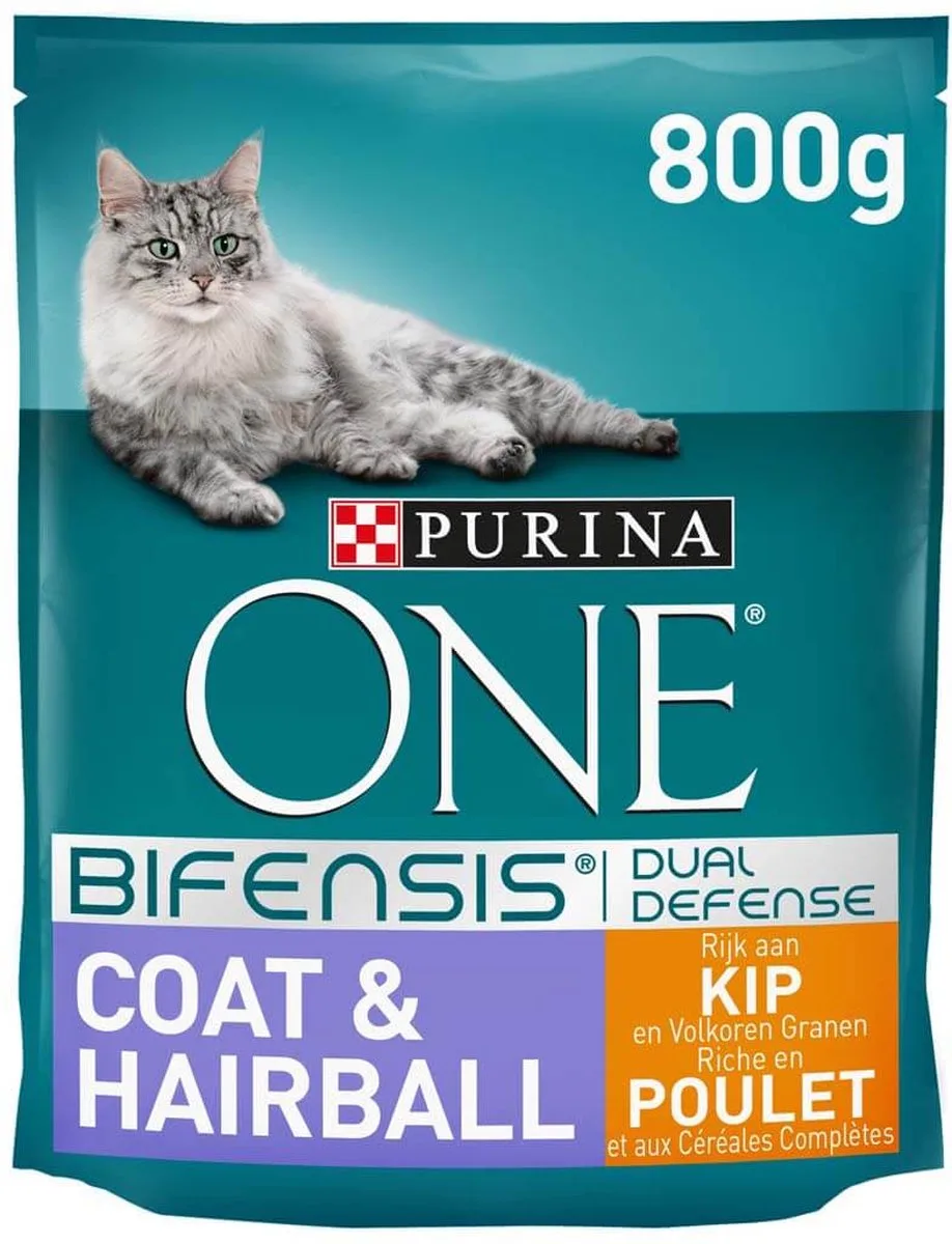 Bifensis Coat & Hairball - kip - 800g by Purina ONE – product photo