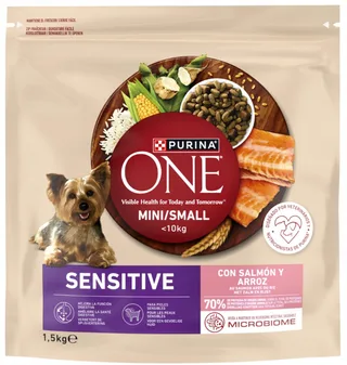 Delicate Mini Small - hondenvoer - Zalm - 1.5kg von Purina ONE – Produktfoto 1 von 3