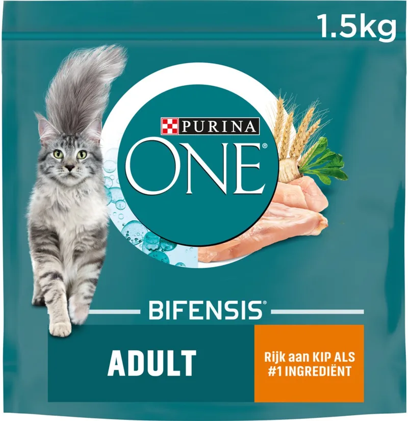 Kattenvoer Droog Adult Kip - Volkoren Granen - 4 x 1,5 kg - Voordeelverpakking by Purina ONE – product photo