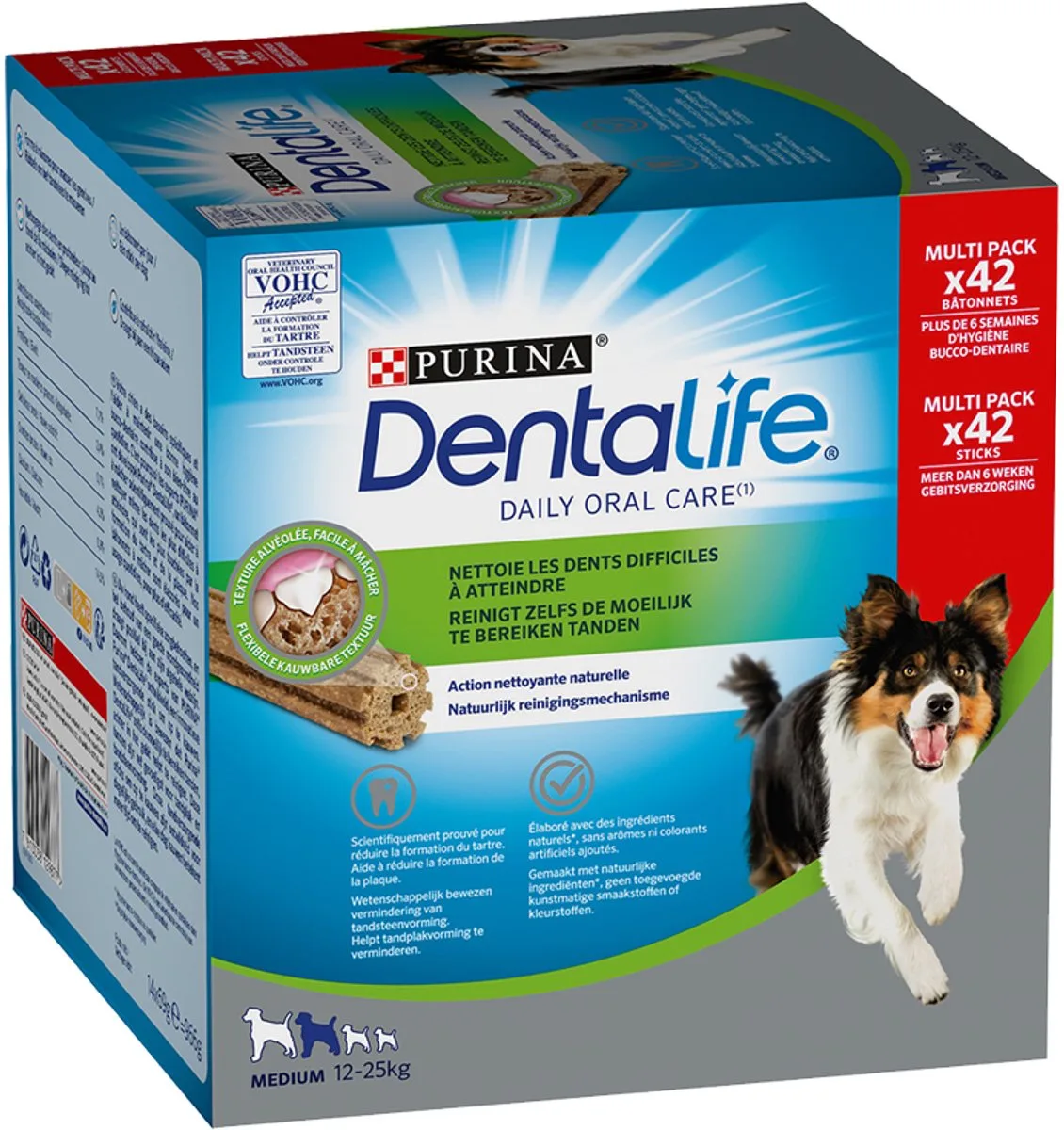 Purina Dentalife - Daily oral care medium - MEGA PACK (42 sticks) van Purina ONE – productfoto