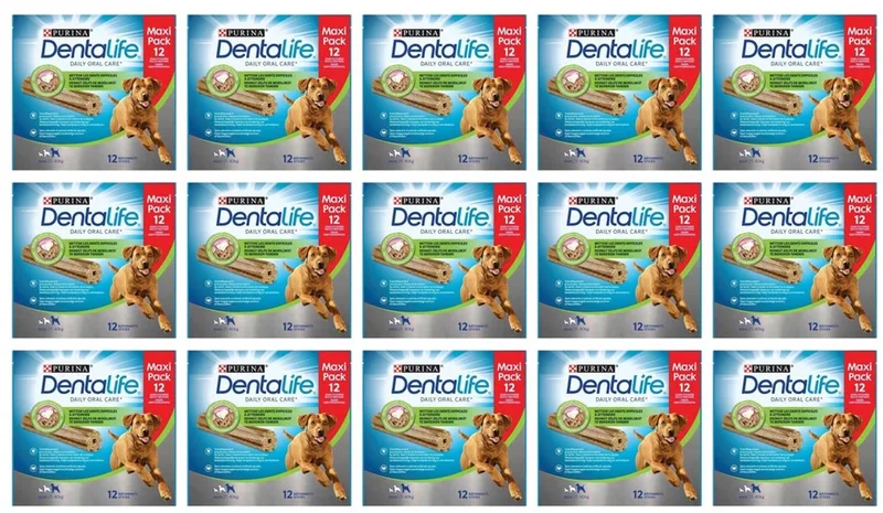 15x Dentalife - Large Loyalty Pack Hondensnack - Hondenvoer Snacks - 426 g de Purina – photo produit