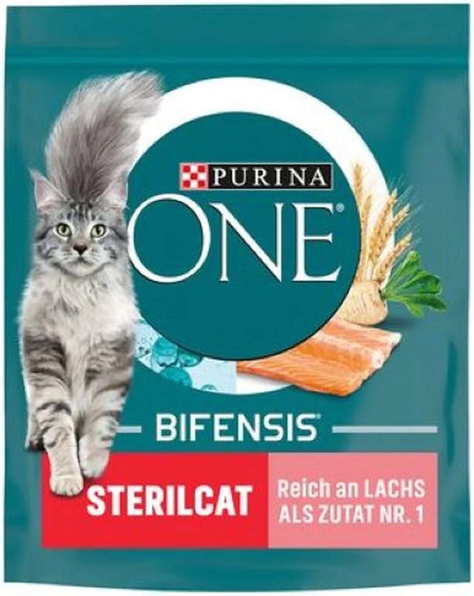 4x PURINA ONE Sterilcat zalm 800g van Purina – productfoto
