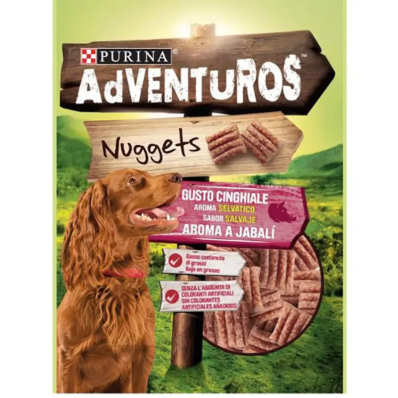 Adventuros Wild Zwijn Hondensnacks 6x90g de Purina – photo produit