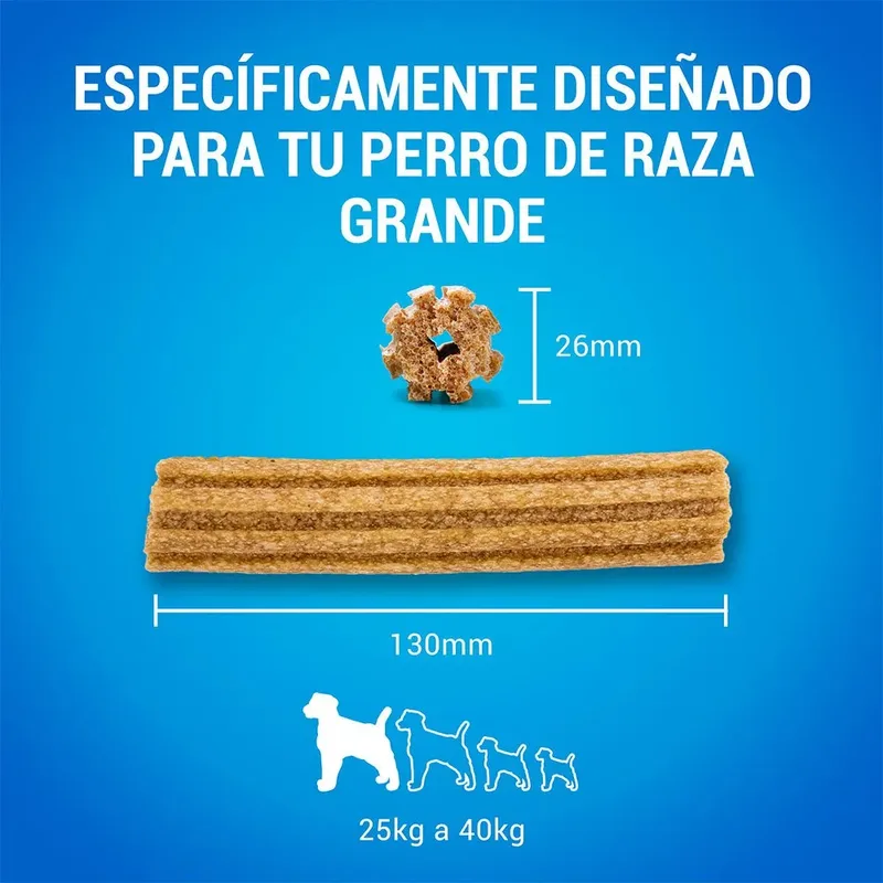 Canine Large 6x142g Friandise Dentaire Pour Chien de Purina – photo produit 4 sur 6