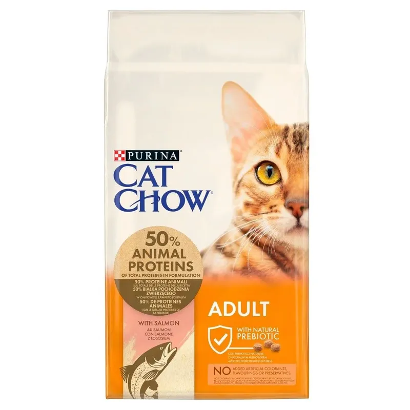 Cat Chow Tonijn & Zalm Kattenvoer 15kg de Purina – photo produit