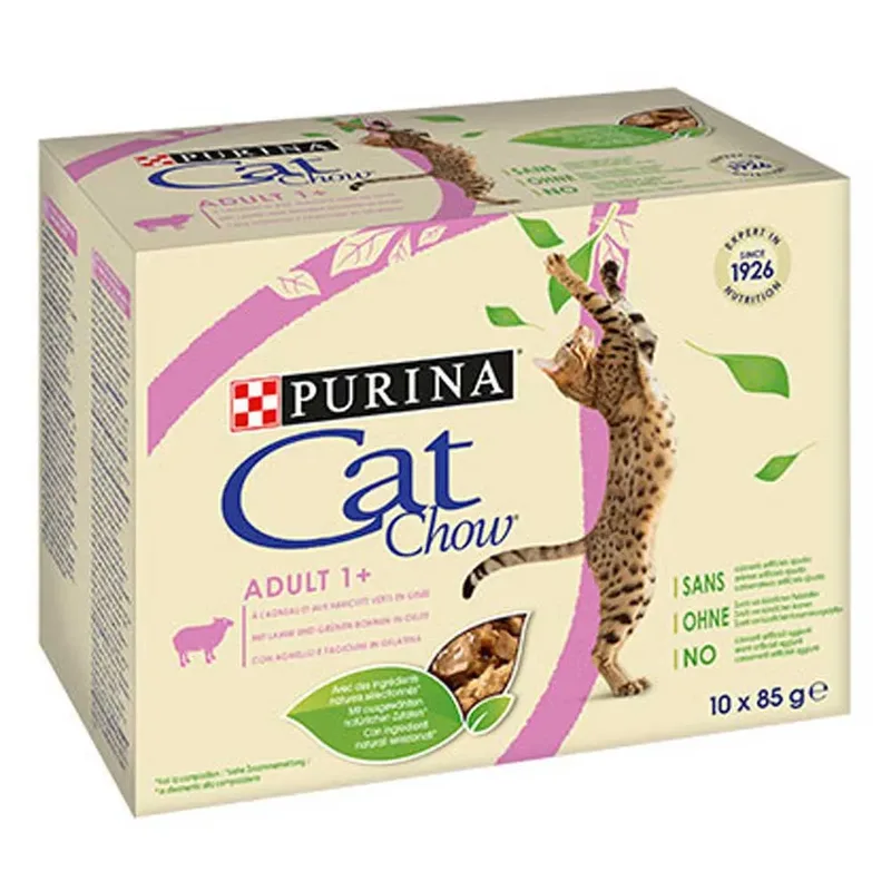 Chow Adult 1+ 85g Natvoer Voor Katten by Purina – product photo
