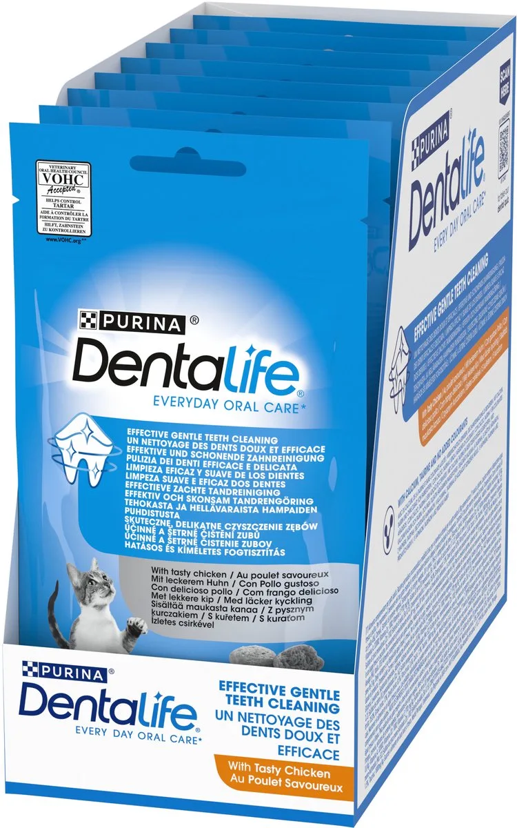 Daily Oral Care - Kattensnacks - Kip - 8 x 40 g by Purina – product photo