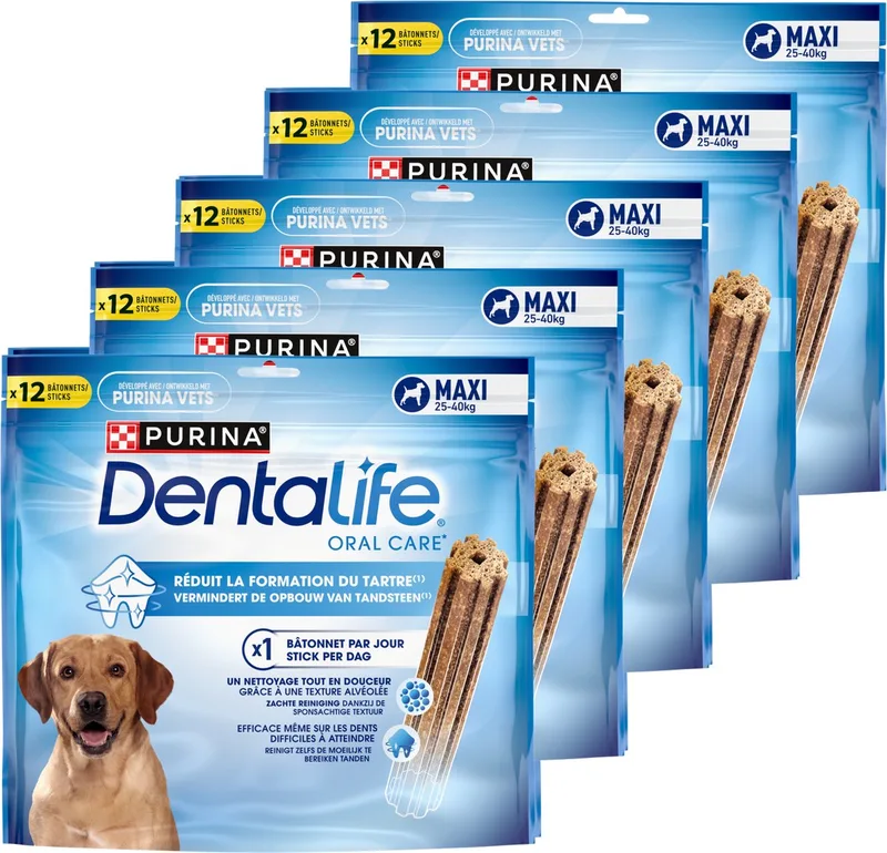 Daily Oral Care Large - Hondensnacks - Kip - 5 x 426 g von Purina – Produktfoto