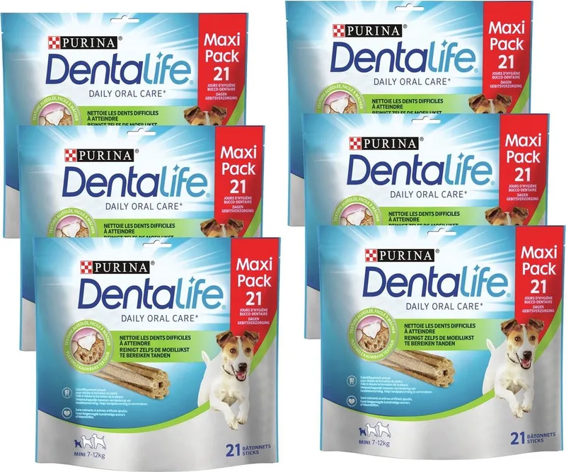 Daily Oral Care Small - Hondensnacks - 6 x 345 g de Purina – photo produit