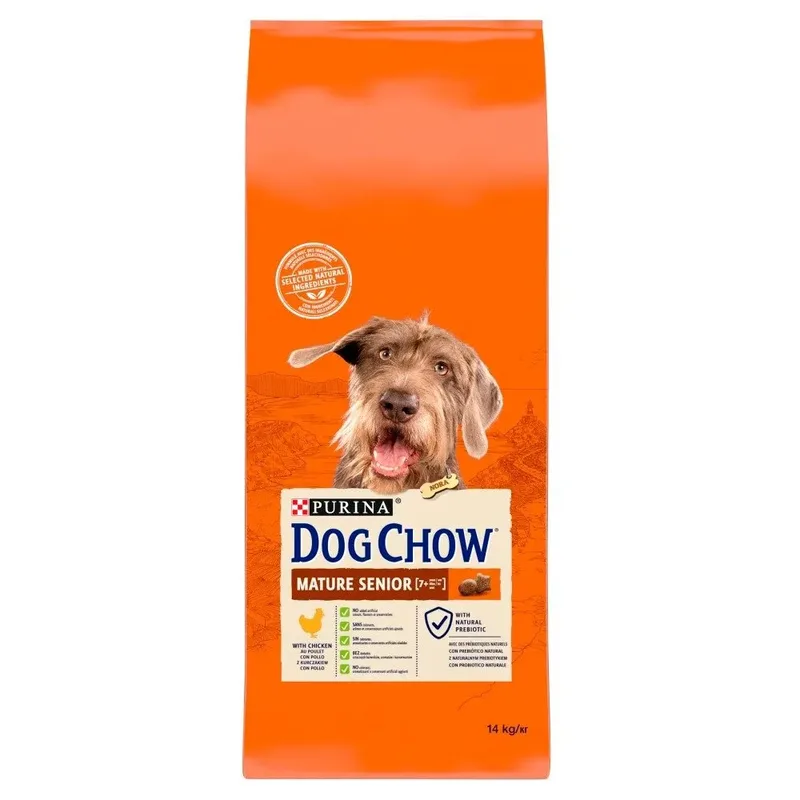 Dog Chow Mature Senior Hondenvoer 14kg de Purina – photo produit