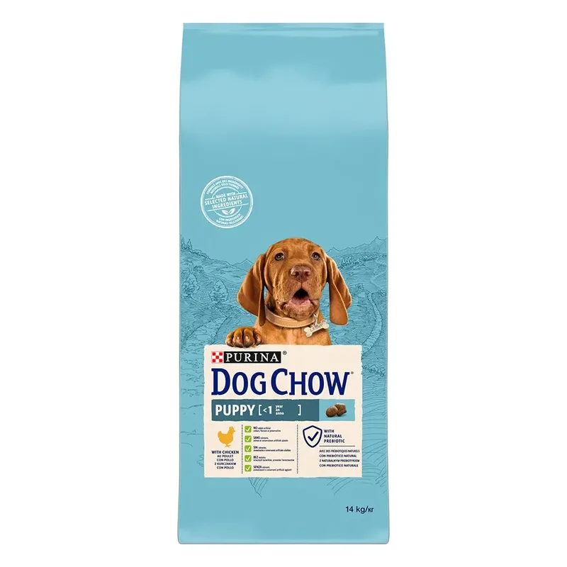 Dog Chow Puppy Hühnerfutter 14kg de Purina – photo produit