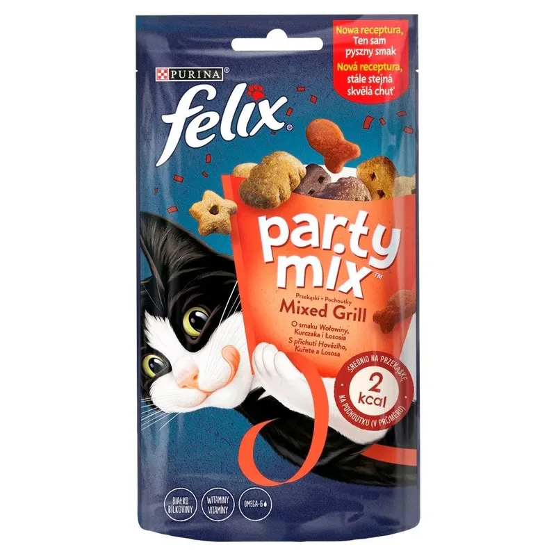 Felix Party Mixgrill Katten Snack 60g by Purina – product photo