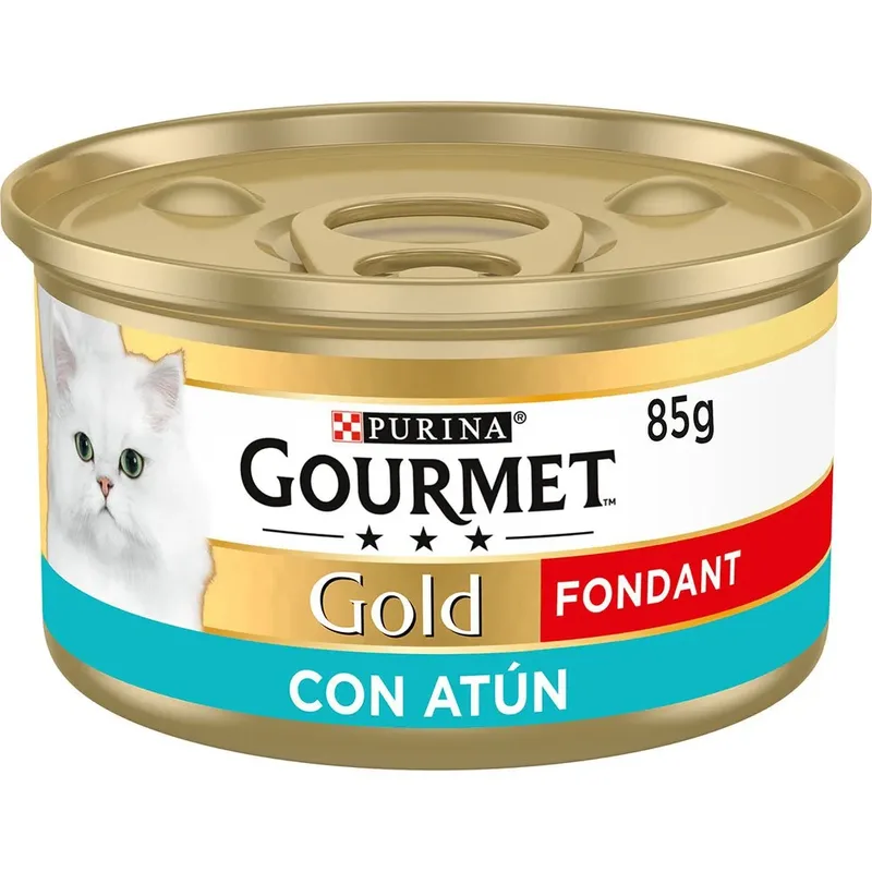 Goud Gourmet Fondant Tonijn 24x85g Kattenvoer de Purina – photo produit