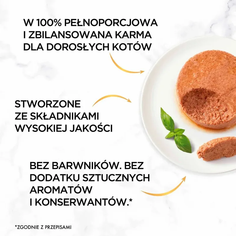 Gold Gourmet Mousse Nassfutter Für Katzen 85 G 48 Einheiten von Purina – Produktfoto 6 von 6