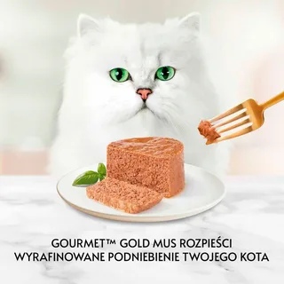 Gold Gourmet Mousse Nassfutter Für Katzen 85 G 48 Einheiten von Purina – Produktfoto 5 von 6