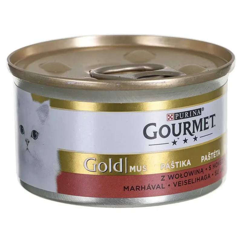 Goud Gourmet Mus Nat Kattenvoer 85g de Purina – photo produit