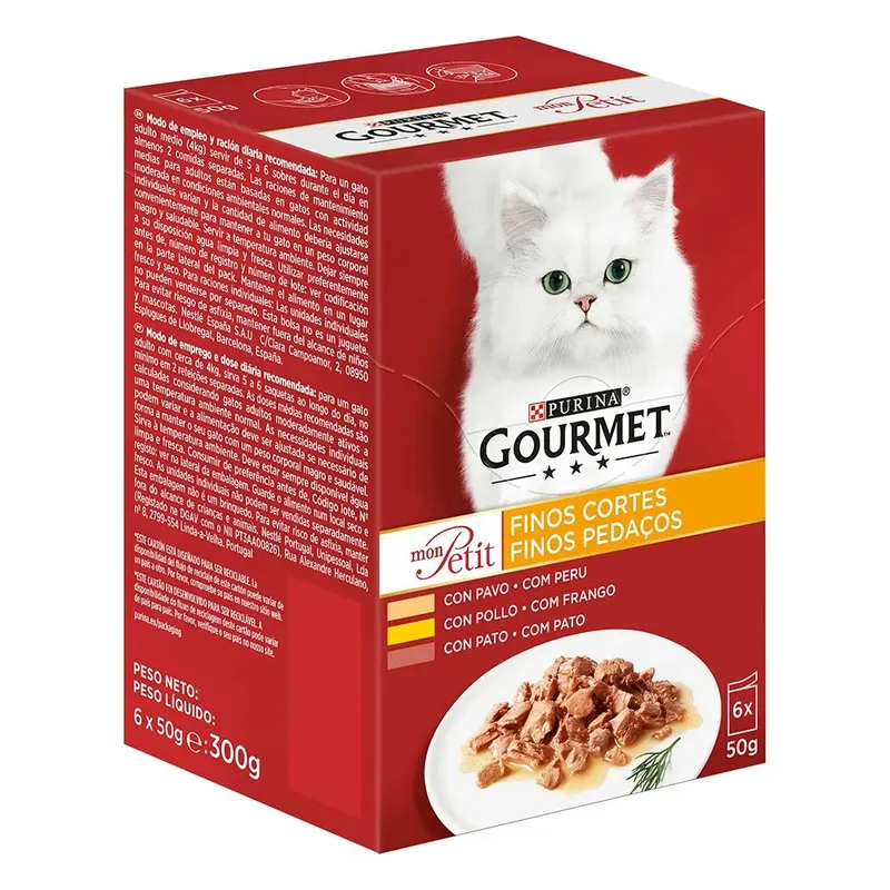Gourmet Mon Petit Gevogelte 6x50g Kattenvoer by Purina – product photo