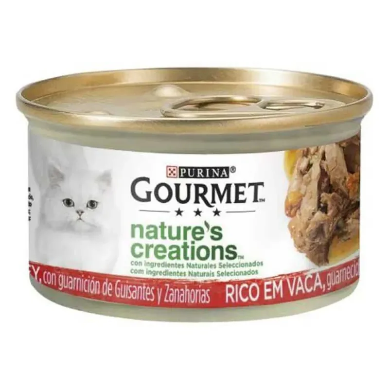 Gourmet Nature Beef 24x85g Kattenvoer by Purina – product photo