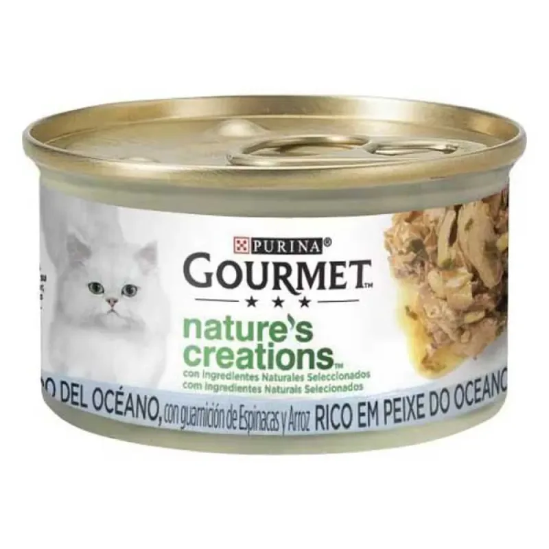 Gourmet Nature Fish 24x85g Kattenvoer de Purina – photo produit
