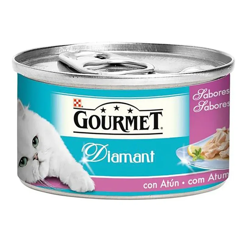 Gourmet Nature Kattenvoer Met Tonijn En Garnalen 70g 24 Eenheden by Purina – product photo