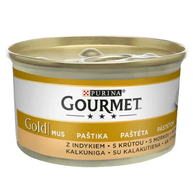 Gourmet Natvoer Met Kalkoen Voor Katten 85g by Purina – product photo