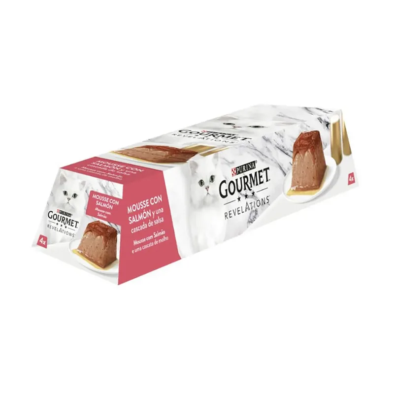 Gourmet Révélations Gelati Nourriture Humide Pour Chats Au Poulet 6x4x57g de Purina – photo produit