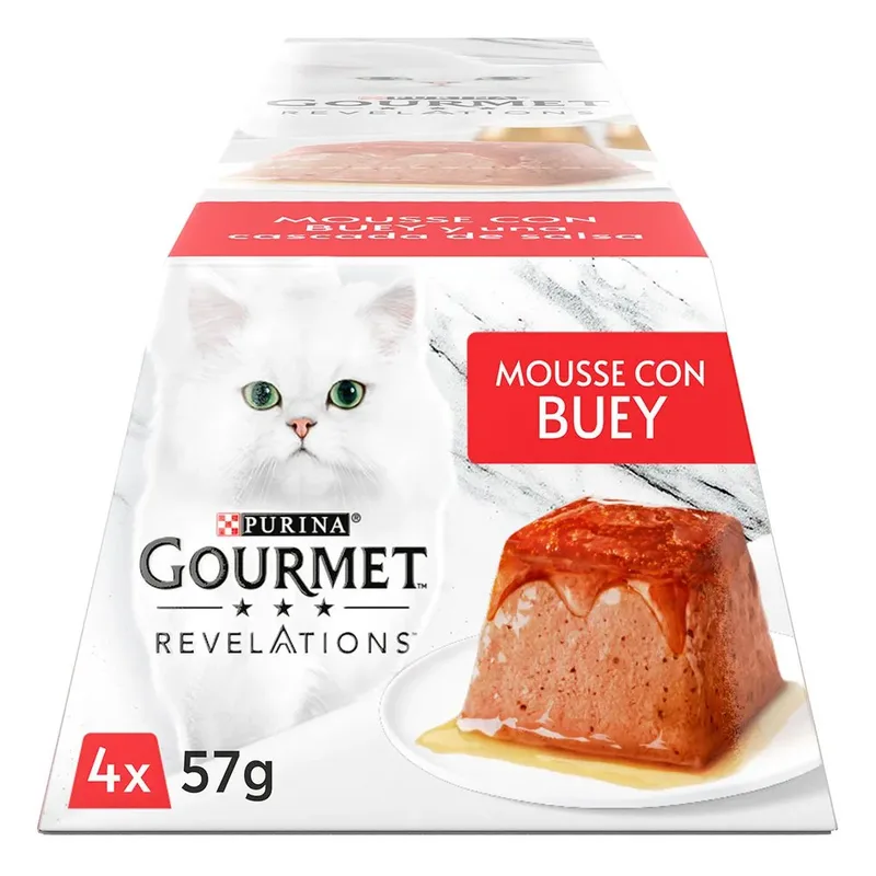 Gourmet Revelations Kalfsmousse 24x57g Kattenvoer by Purina – product photo