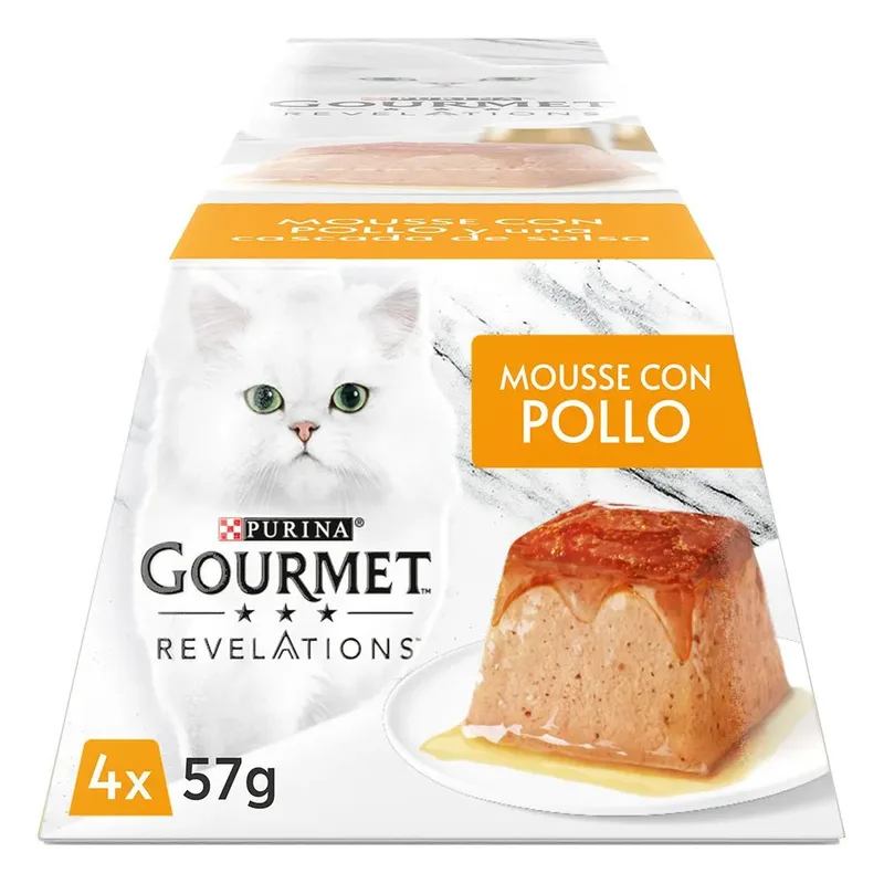 Gourmet Revelations Kip Mousse 24x57g Kattenvoer fra Purina – produktbillede
