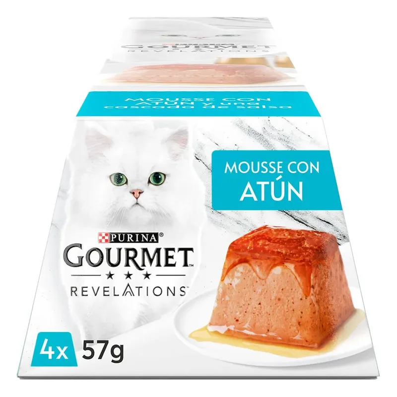 Gourmet Revelations Tonijnmousse 24x57g Kattenvoer von Purina – Produktfoto