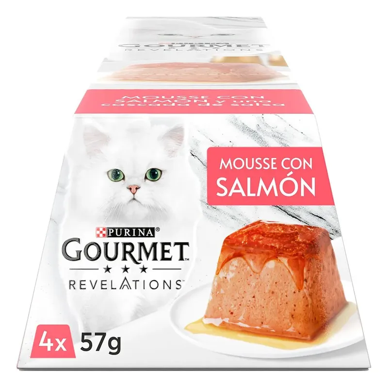 Gourmet Revelations Zalm Mousse 24x57g Kattenvoer de Purina – photo produit