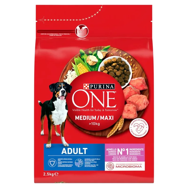 Nourriture Pour Chiens Adultes Agneau Et Riz de Purina – photo produit