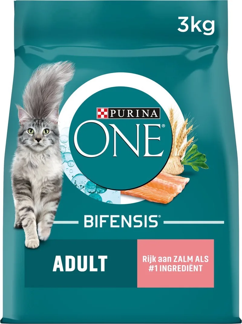 One Adult Zalm&Granen - Kattenvoer- 3kg by Purina – product photo