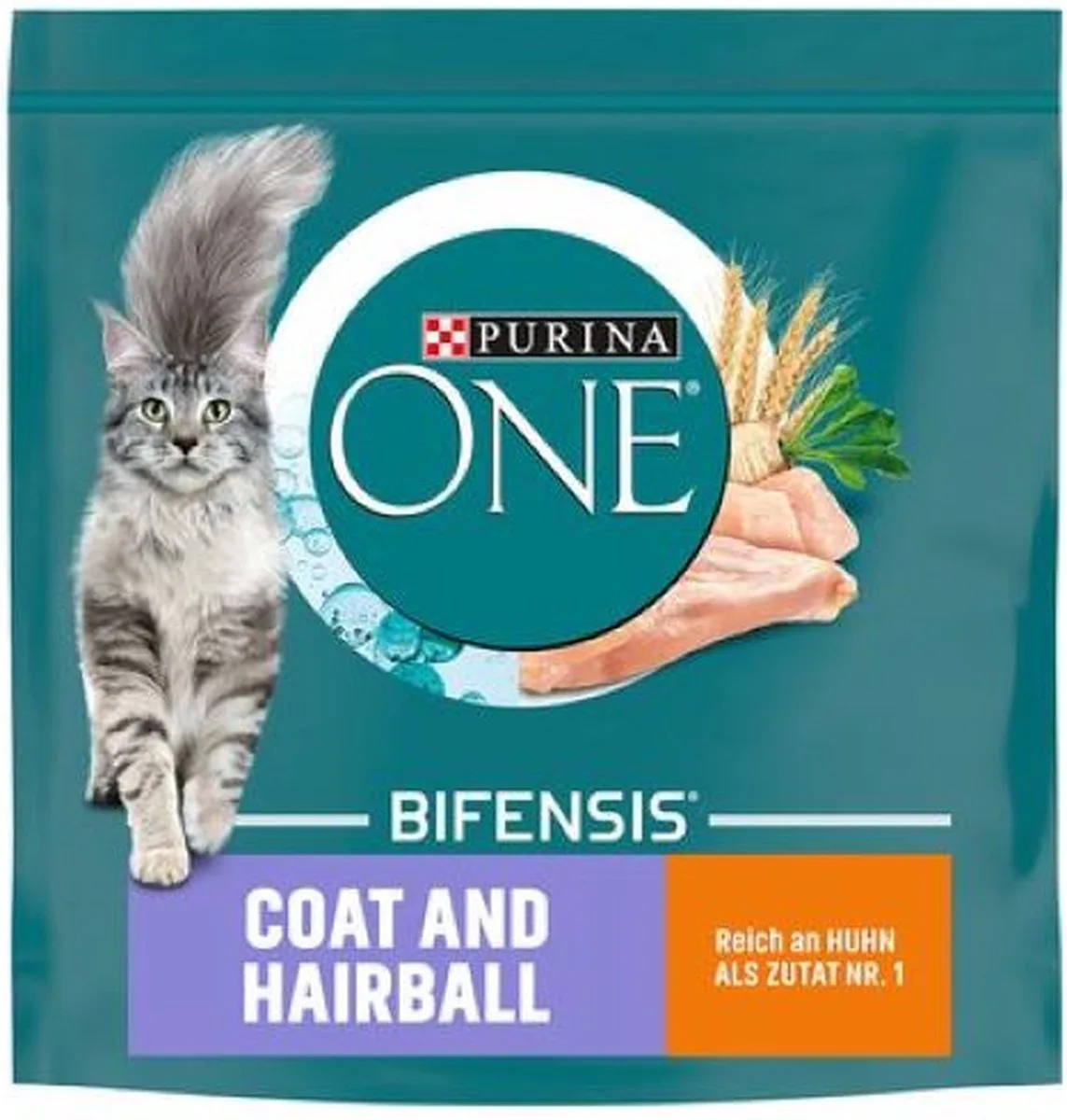 ONE Coat & Hairball voor katten- 1.5kg van Purina – productfoto