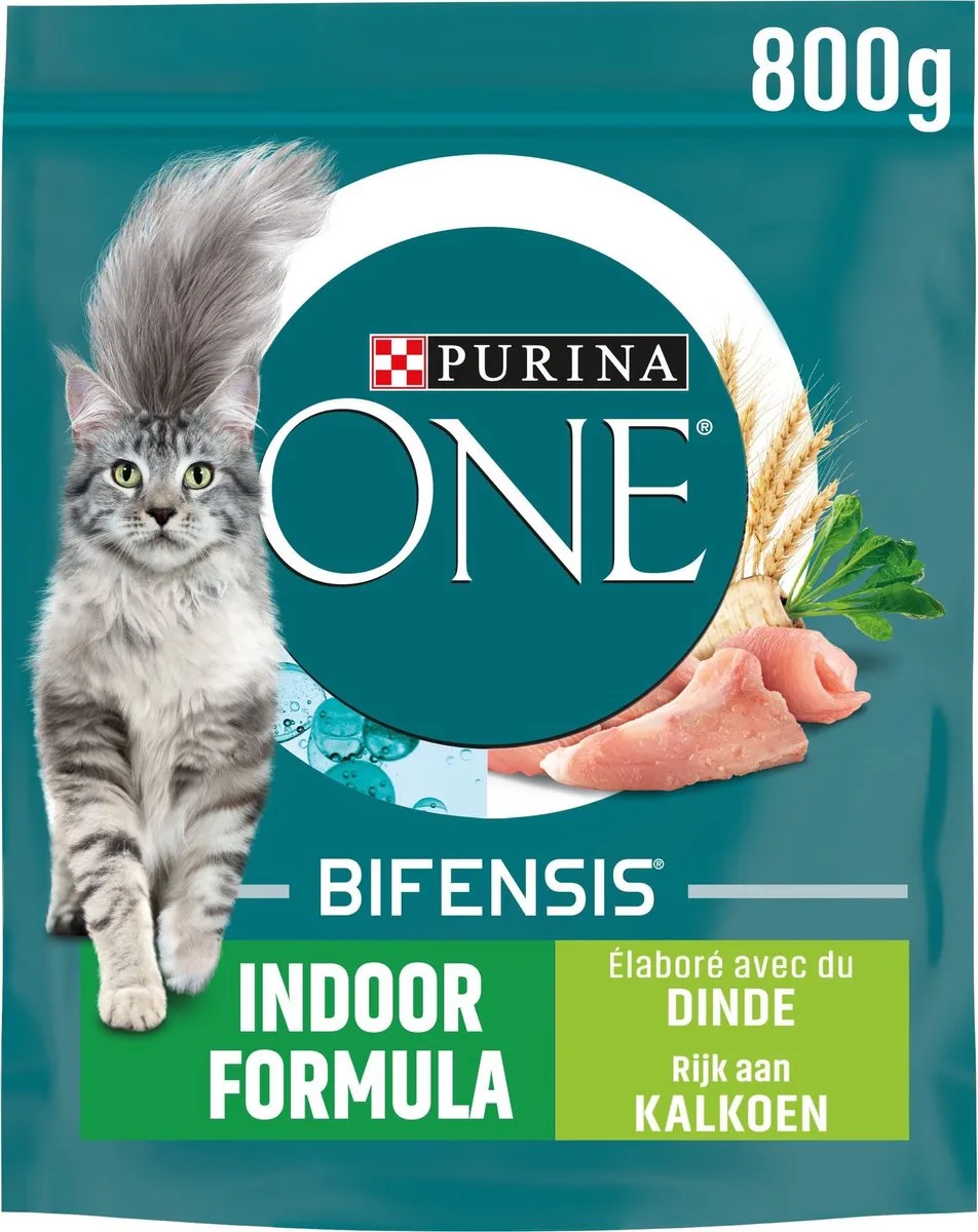 ONE Indoor Kalkoen 2x 800 gr van Purina – productfoto