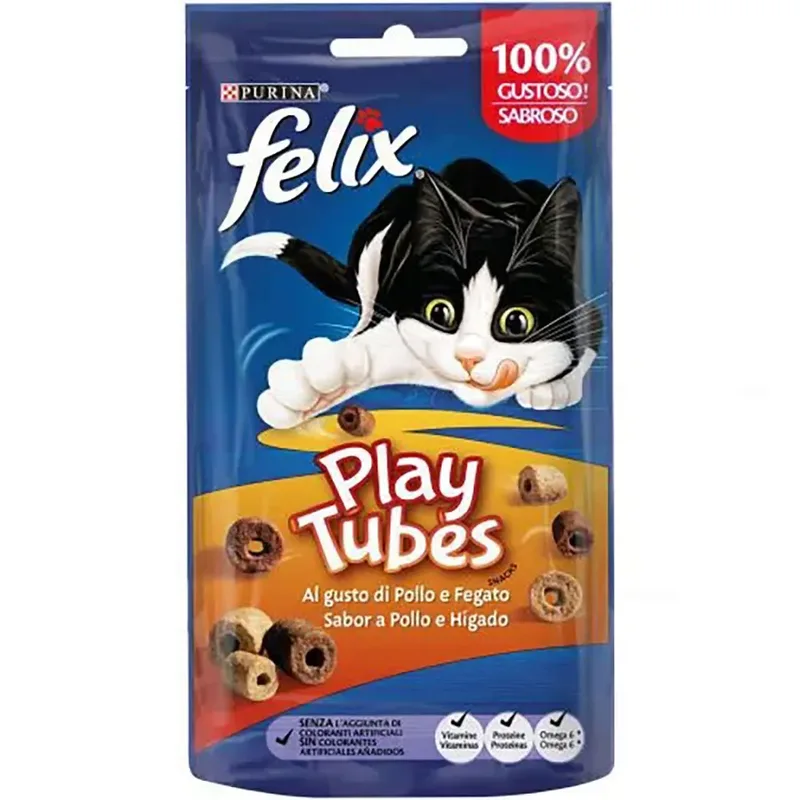 Play Tubes Kattenvoer Met Kip En Lever 50g 8 Eenheden by Purina – product photo