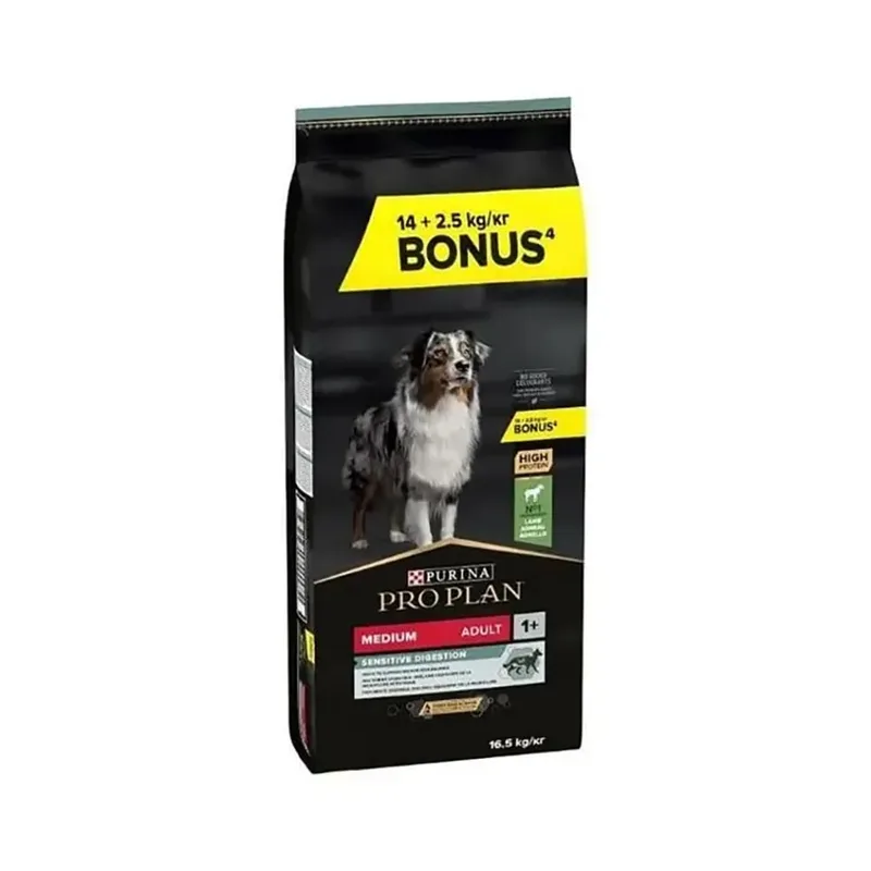 Pro Plan Adult Medium Sensitive Skin 14+2.5kg Hondenvoer by Purina – product photo