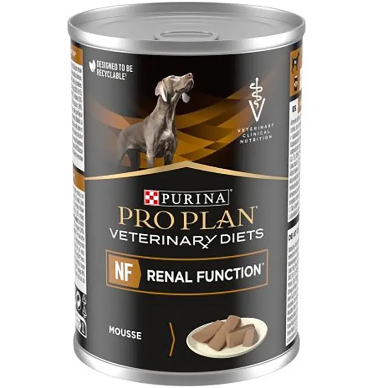 Nourriture Humide Pour Chiens Pro Plan Canine Nf Renal Mousse 400g 12 Unités de Purina – photo produit
