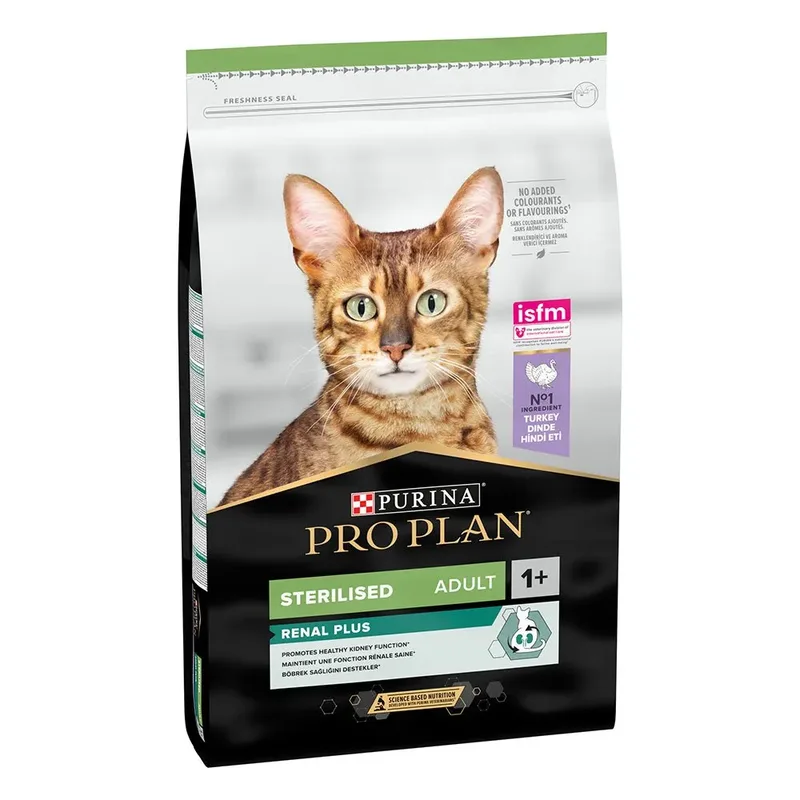 Pro Plan Sterilised Adult Kattenvoer Kalkoen 10kg by Purina – product photo