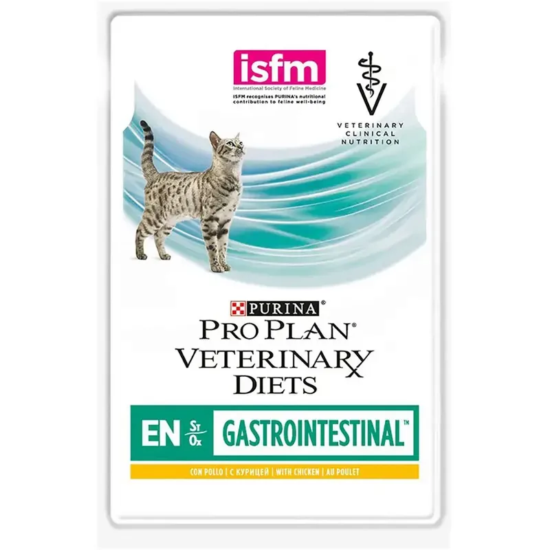 Aliment Pour Chat Pro Plan Vet Pour Les Soins Gastro-intestinaux 85g 10 Unités de Purina – photo produit