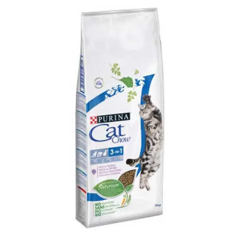 Purina 3-in-1 Chow Turkije Kattenvoer 15kg by Purina – product photo
