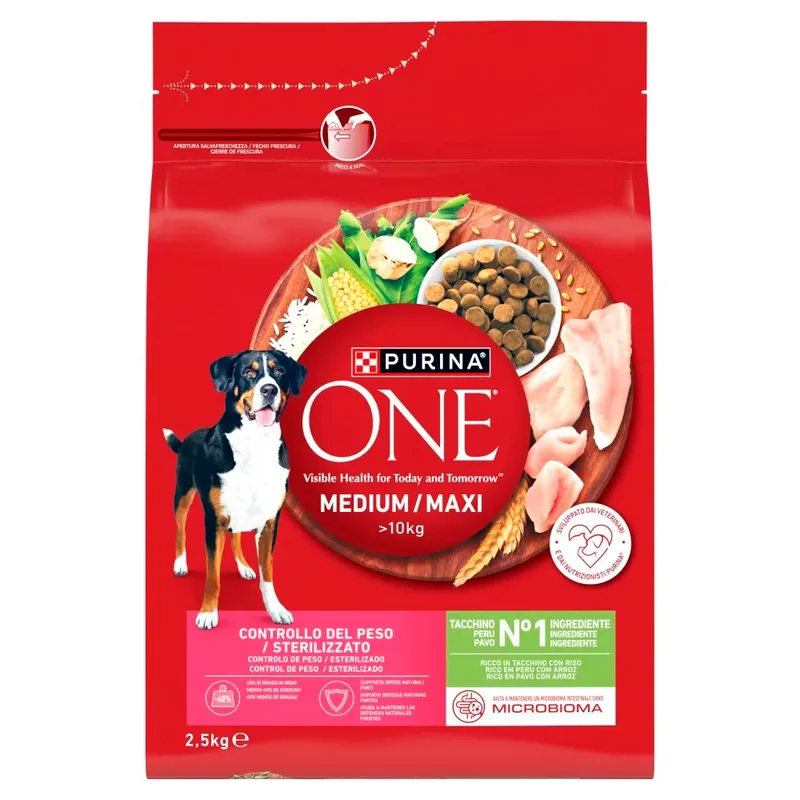 Volwassen Kalkoen & Rijst Hondenvoer de Purina – photo produit