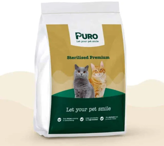 Puro Premium - Kat Sterilised - 5 kg - Kattenvoer
