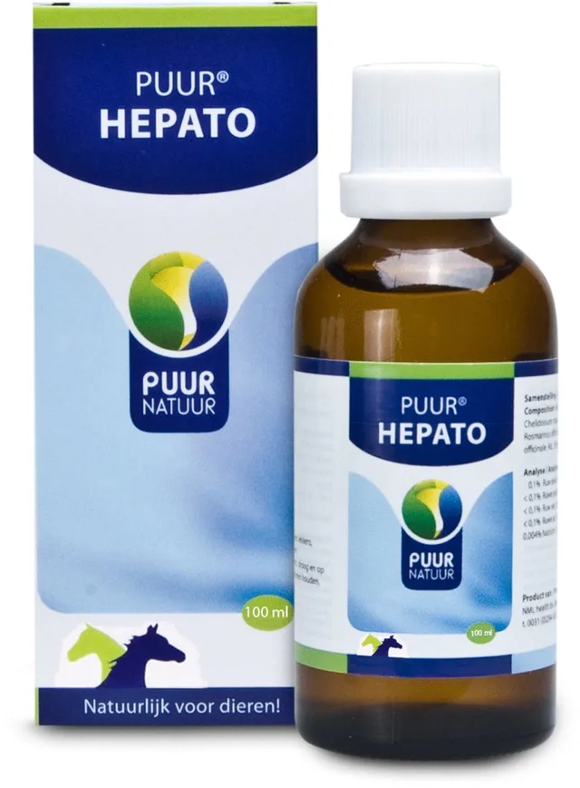 Natuur Hepato - Supplement - Lever - 100 ml Hond/Kat/Paard